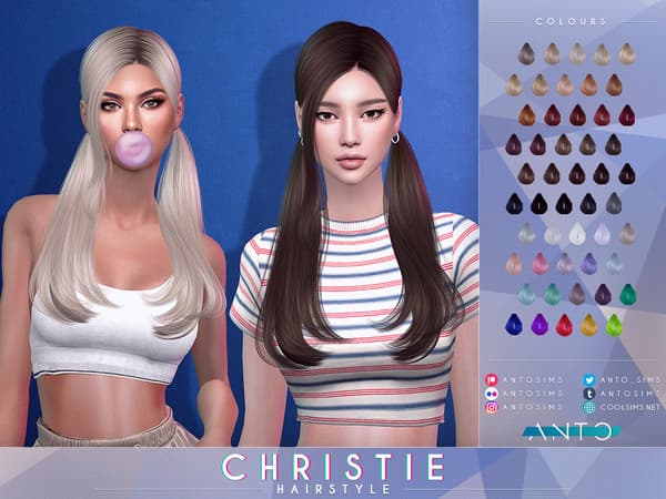 Прическа Christie Hairstyle